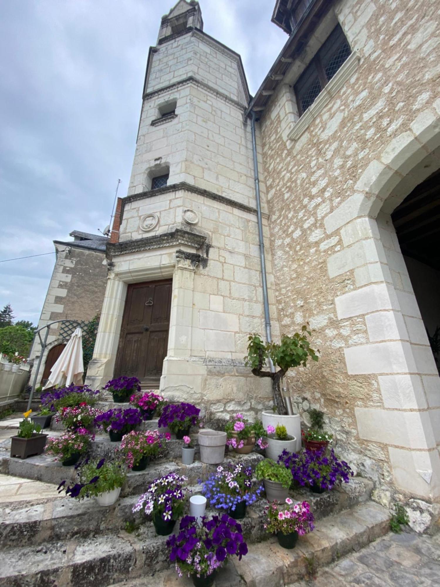 ブレ Le Manoir Des Roches Bed & Breakfast エクステリア 写真